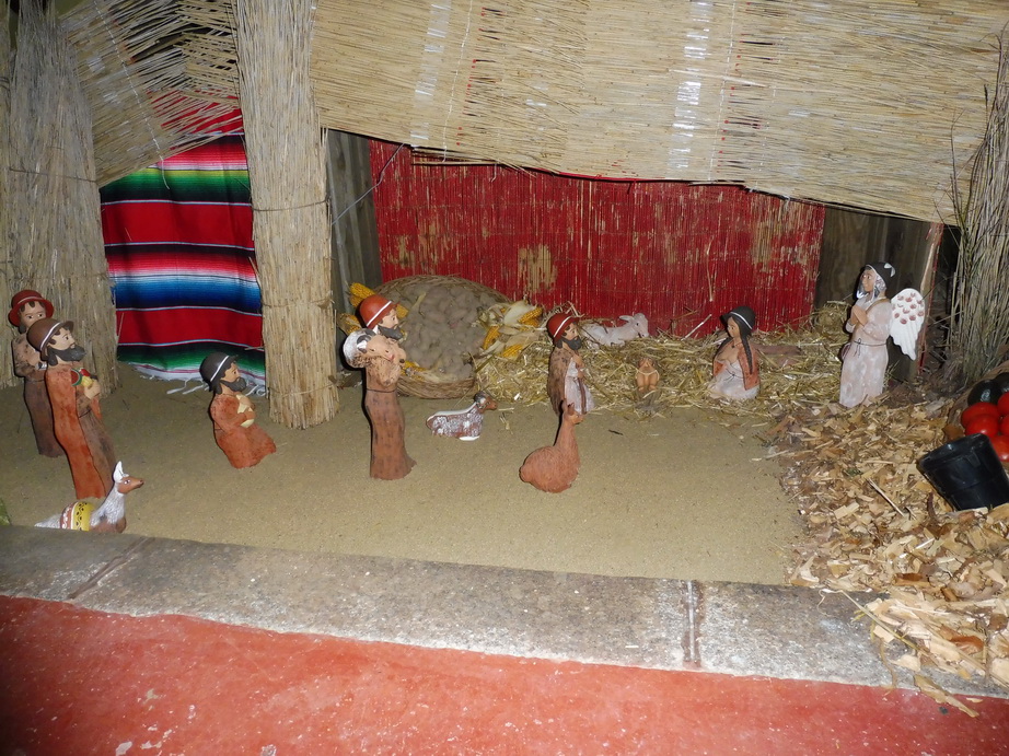 Crêche du Pérou à Saint Jacques à Guiclan