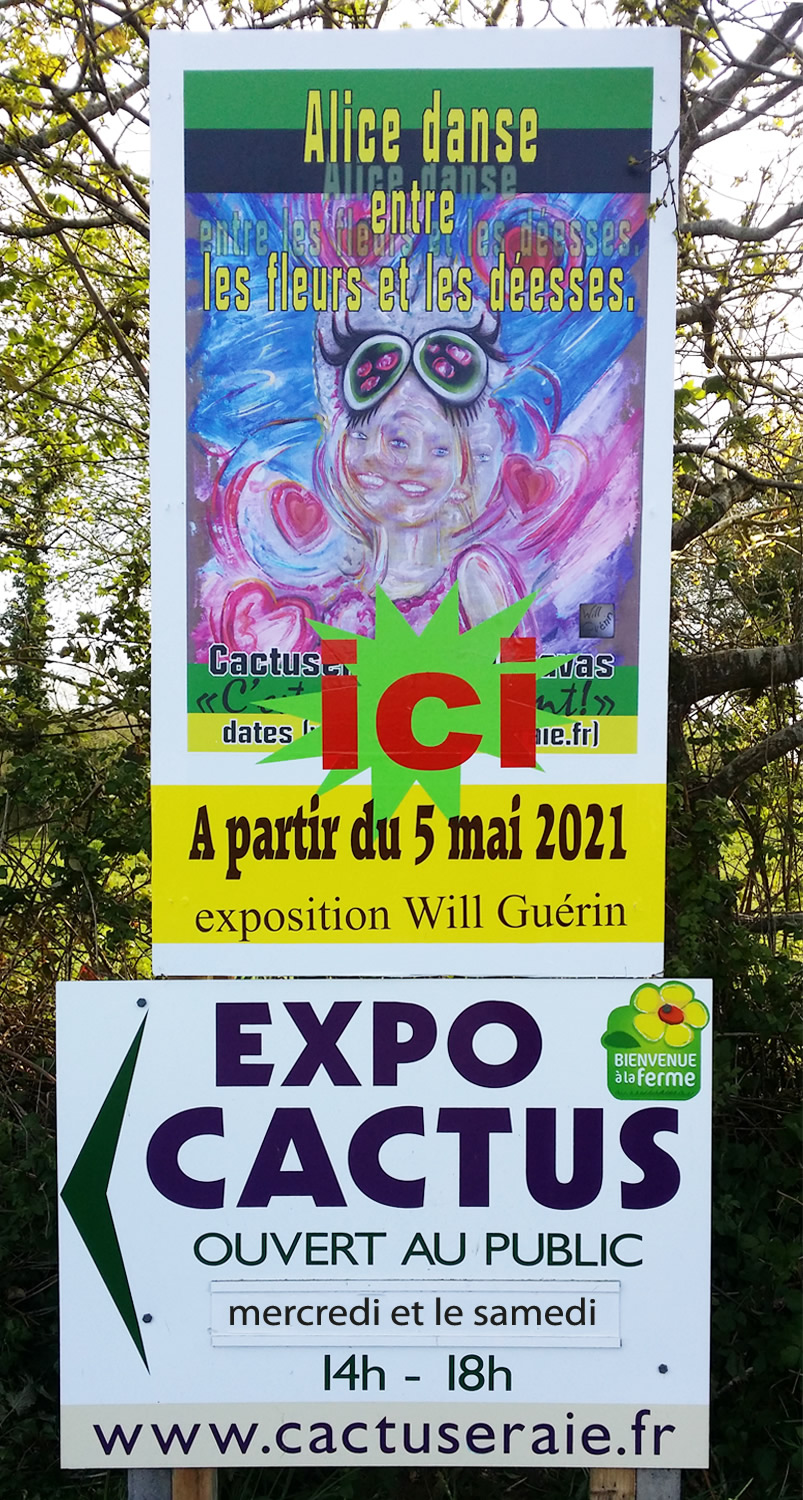 Exposition à la cactuseraie